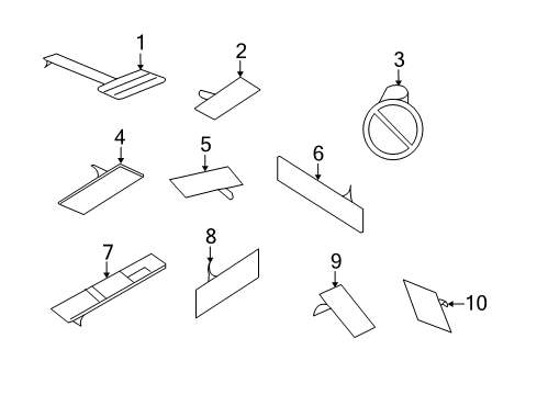 2015 Chrysler 200 Information Labels Diagram