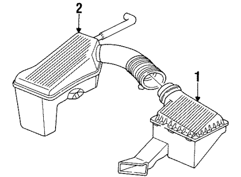 1997 Chrysler Sebring Air Intake Diagram