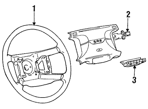 1992 Dodge Stealth Antenna & Radio Diagram
