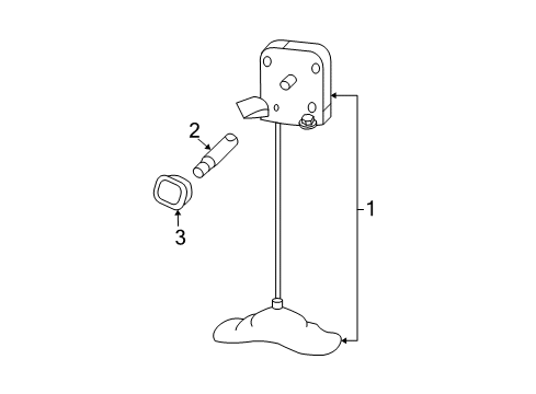 2006 Dodge Ram 1500 Spare Tire Carrier Diagram 2 - Thumbnail