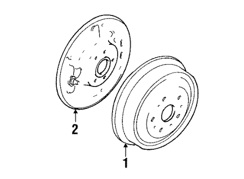 1993 Jeep Grand Wagoneer Rear Brakes Diagram