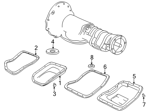 2003 Dodge Durango Automatic Transmission Diagram