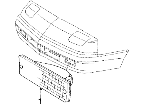 1988 Dodge Daytona Park Lamps Diagram