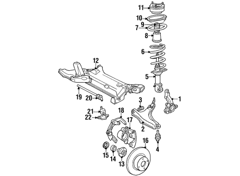 1986 Dodge Aries Front Brakes Diagram