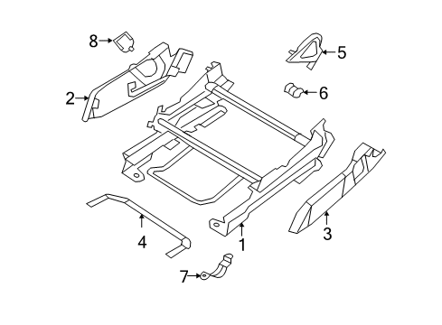 2017 Jeep Patriot Tracks & Components Diagram 3 - Thumbnail