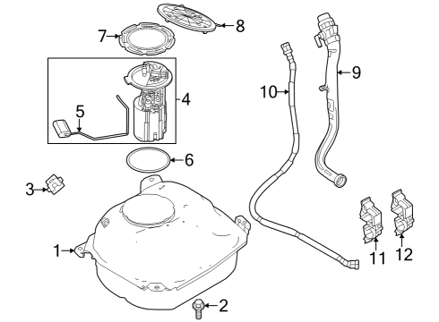 2024 Dodge Hornet Fuel Supply Diagram