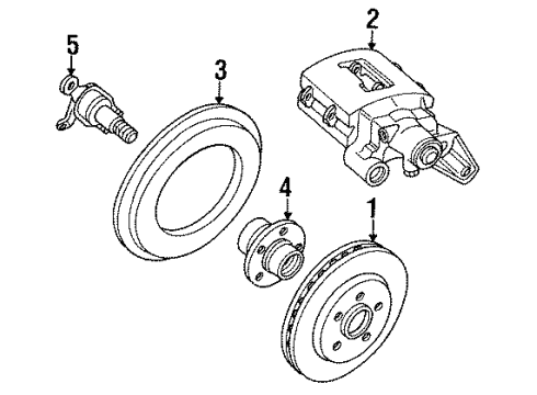 1991 Dodge Monaco Hydraulic System Diagram