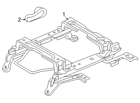 2011 Ram Dakota Tracks & Components Diagram 3 - Thumbnail