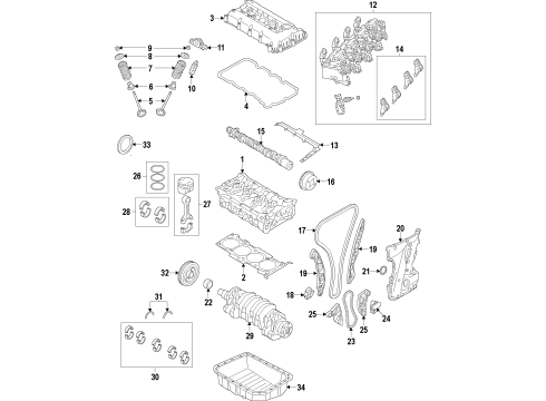 2013 Dodge Dart Engine Parts & Mounts, Timing, Lubrication System Diagram 2 - Thumbnail