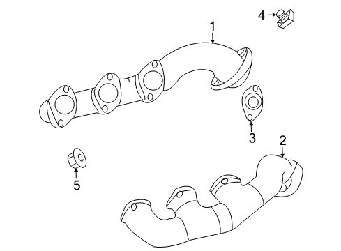 2005 Chrysler Crossfire Exhaust Manifold Diagram