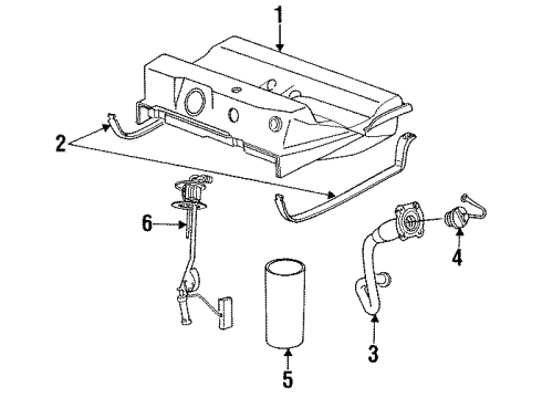 1990 Chrysler New Yorker Senders Diagram 1 - Thumbnail