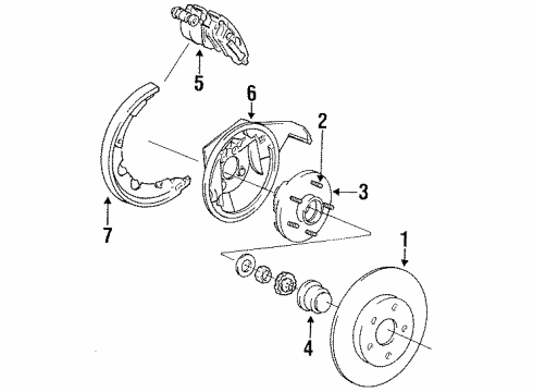 1995 Dodge Intrepid Rear Brakes Diagram