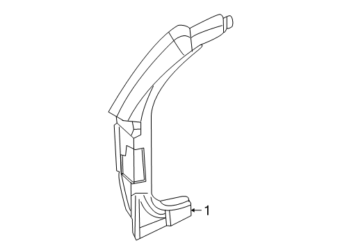 2009 Dodge Durango Rear Body Diagram