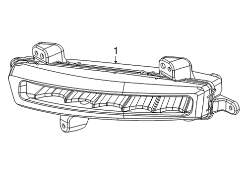 2025 Jeep Wagoneer Fog Lamps Diagram