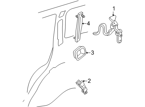 2001 Jeep Grand Cherokee Seat Belt Diagram