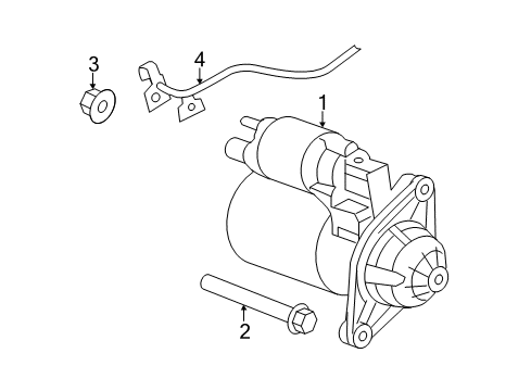 2008 Chrysler Sebring Starter, Electrical Diagram 2 - Thumbnail