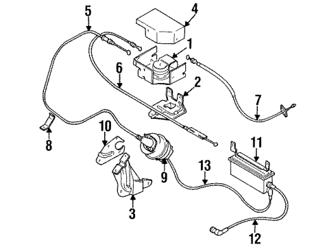 1997 Chrysler Sebring Cruise Control System Diagram