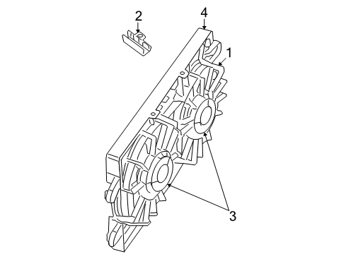 2008 Dodge Viper Cooling System, Radiator, Water Pump, Cooling Fan Diagram