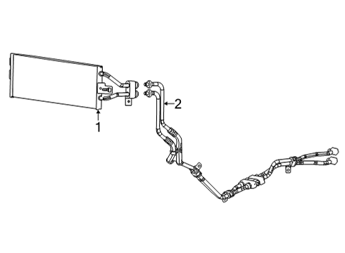 2024 Jeep Grand Cherokee L Trans Oil Cooler Diagram