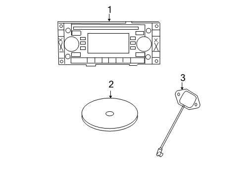 2010 Chrysler PT Cruiser Navigation System Diagram