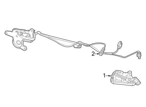 2025 Jeep Grand Cherokee License Lamps Diagram