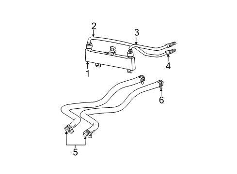 2001 Chrysler Sebring Trans Oil Cooler Diagram