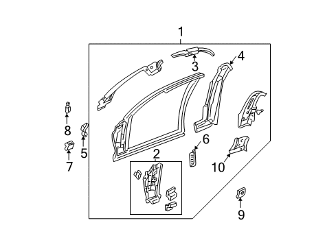 2000 Dodge Dakota Uniside Diagram