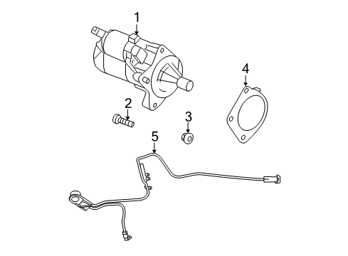 2009 Chrysler Sebring Starter, Electrical Diagram 2 - Thumbnail