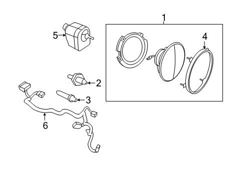 2009 Jeep Wrangler Headlamps Diagram