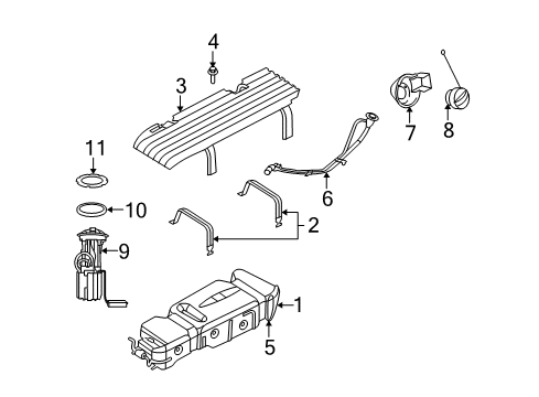 2008 Chrysler Aspen Fuel Supply Diagram