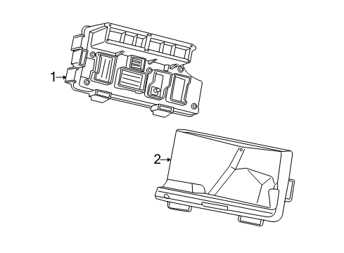 2011 Chrysler 200 Fuse & Relay Diagram