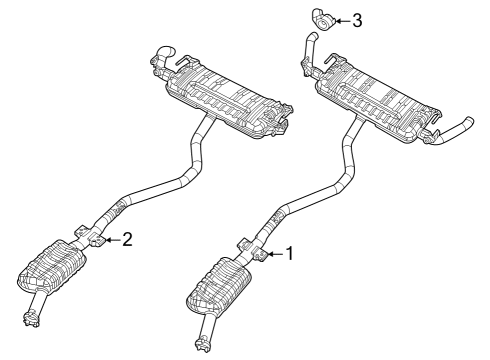 2025 Jeep Grand Cherokee Exhaust Components Diagram