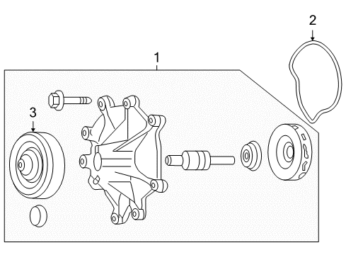 2011 Ram 1500 Water Pump Diagram 1 - Thumbnail