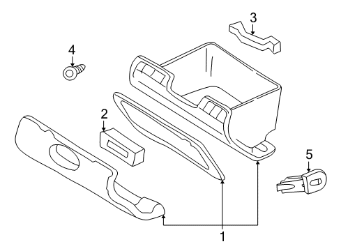 2003 Dodge Durango Glove Box Diagram
