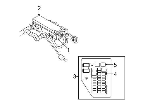 2009 Chrysler Aspen Fuse & Relay Diagram 1 - Thumbnail