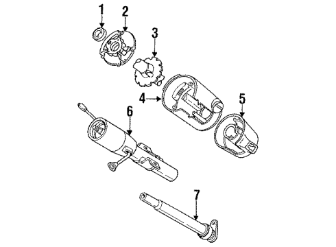 1989 Chrysler New Yorker Housing & Components Diagram