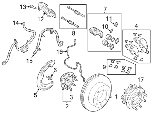 2022 Ram 3500 Anti-Lock Brakes Diagram
