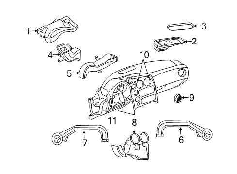 2006 Dodge Viper Ducts Diagram