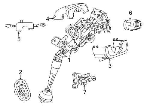 2003 Chrysler Sebring Ignition Lock Diagram
