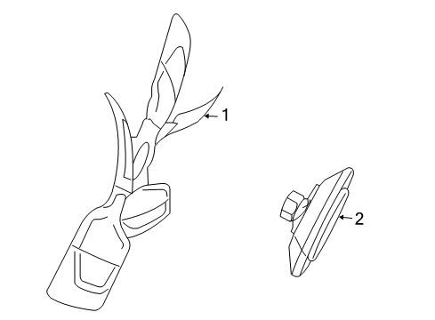 2009 Dodge Nitro Cooling System, Radiator, Water Pump, Cooling Fan Diagram