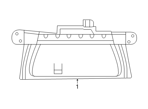 2010 Dodge Charger High Mount Lamps Diagram
