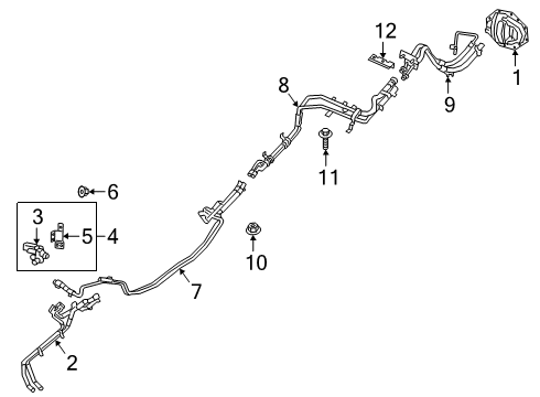 2019 Ram 1500 Hoses, Lines & Pipes Diagram