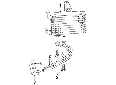 1994 Dodge Stealth Trans Oil Cooler Diagram