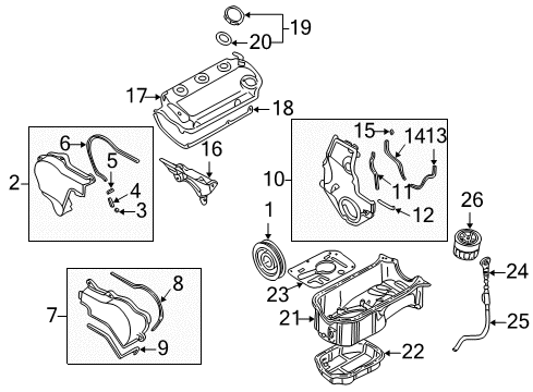 2003 Chrysler Sebring Filters Diagram