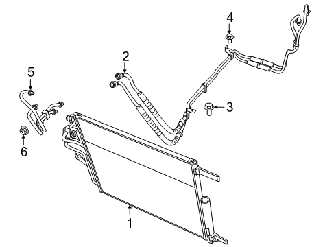 2019 Ram 1500 Trans Oil Cooler Diagram