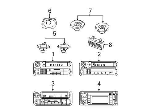 2003 Chrysler Sebring Sound System Diagram