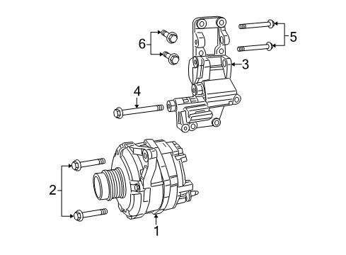 2014 Jeep Compass Alternator Diagram 2 - Thumbnail
