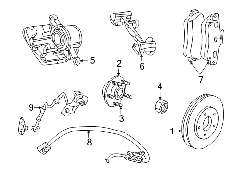 2006 Dodge Stratus Anti-Lock Brakes Diagram