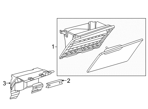 2020 Chrysler Voyager Glove Box Diagram