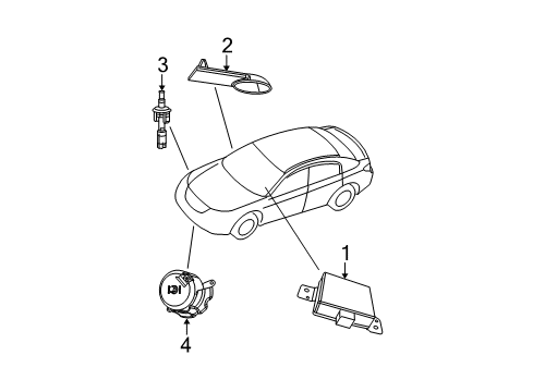 2008 Dodge Avenger Alarm System Diagram